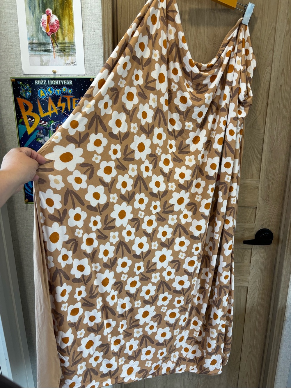 Little Sleepies Floral Baby Toddler Blanket Bamboo